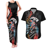 Cycopath Funny Cycling Couples Matching Tank Maxi Dress and Hawaiian Shirt Cycling lovers - Wonder Print Shop