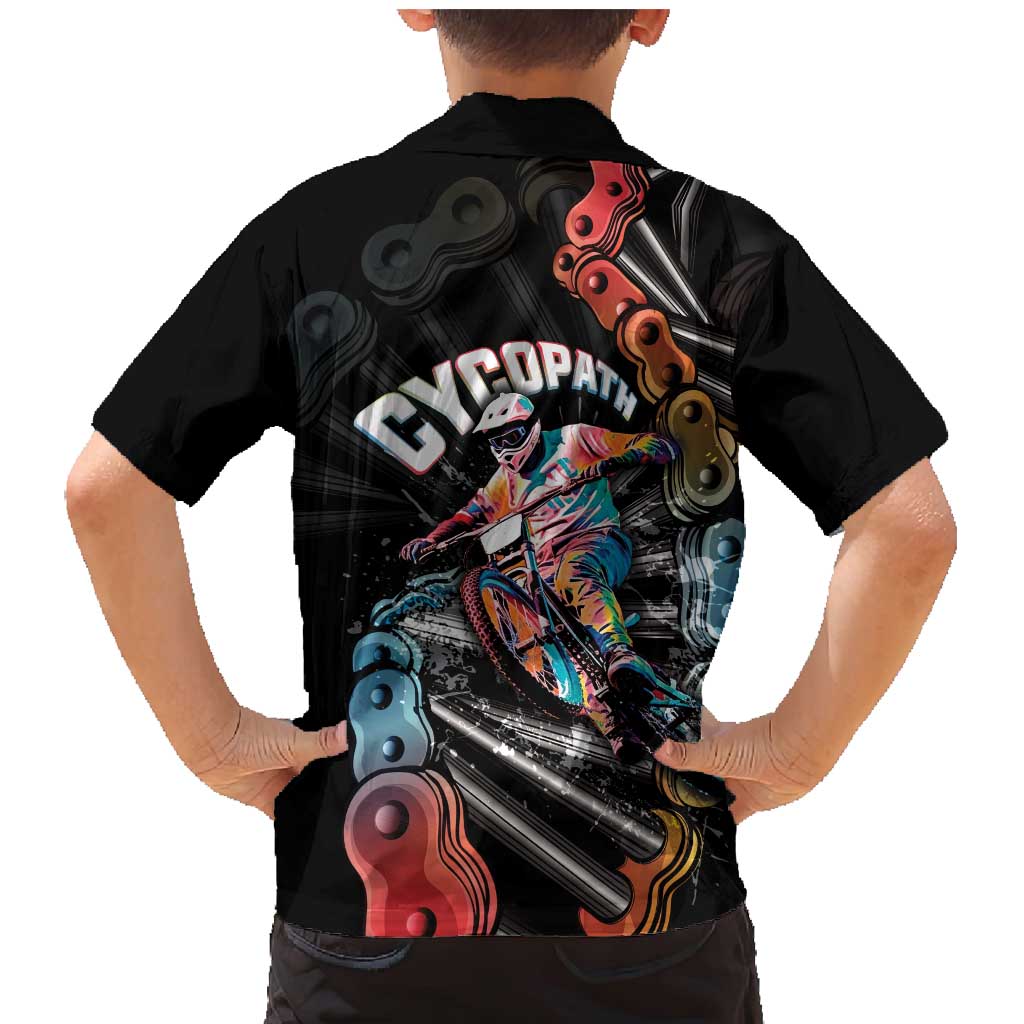 Cycopath Funny Cycling Family Matching Mermaid Dress and Hawaiian Shirt Cycling lovers - Wonder Print Shop