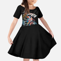 Cycopath Funny Cycling Family Matching Off The Shoulder Long Sleeve Dress and Hawaiian Shirt Cycling lovers - Wonder Print Shop