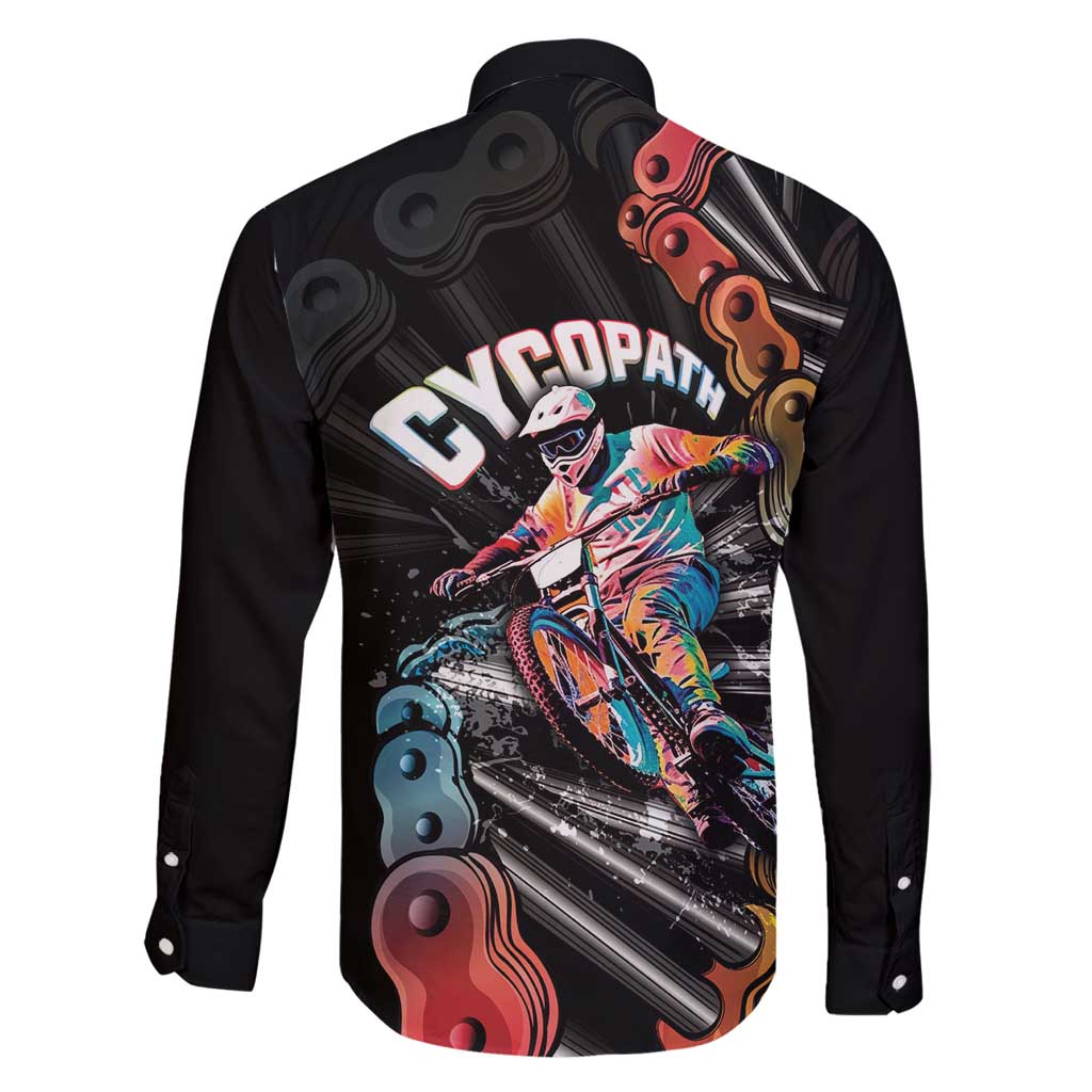 Cycopath Funny Cycling Family Matching Off Shoulder Short Dress and Hawaiian Shirt Cycling lovers - Wonder Print Shop