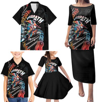 Cycopath Funny Cycling Family Matching Puletasi and Hawaiian Shirt Cycling lovers - Wonder Print Shop