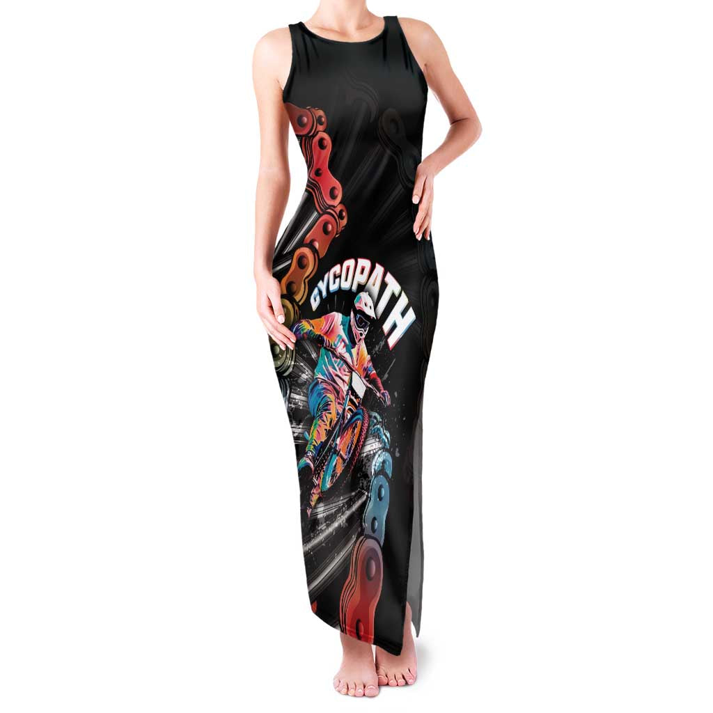 Cycopath Funny Cycling Family Matching Tank Maxi Dress and Hawaiian Shirt Cycling lovers - Wonder Print Shop