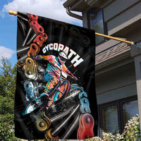 Cycopath Funny Cycling Garden Flag Cycling lovers - Wonder Print Shop