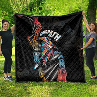 Cycopath Funny Cycling Quilt Cycling lovers - Wonder Print Shop