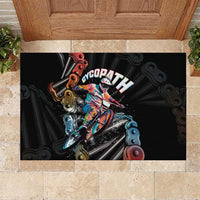 Cycopath Funny Cycling Rubber Doormat Cycling lovers - Wonder Print Shop