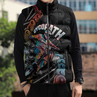 Cycopath Funny Cycling Sleeveless Puffer Jacket Cycling lovers - Wonder Print Shop