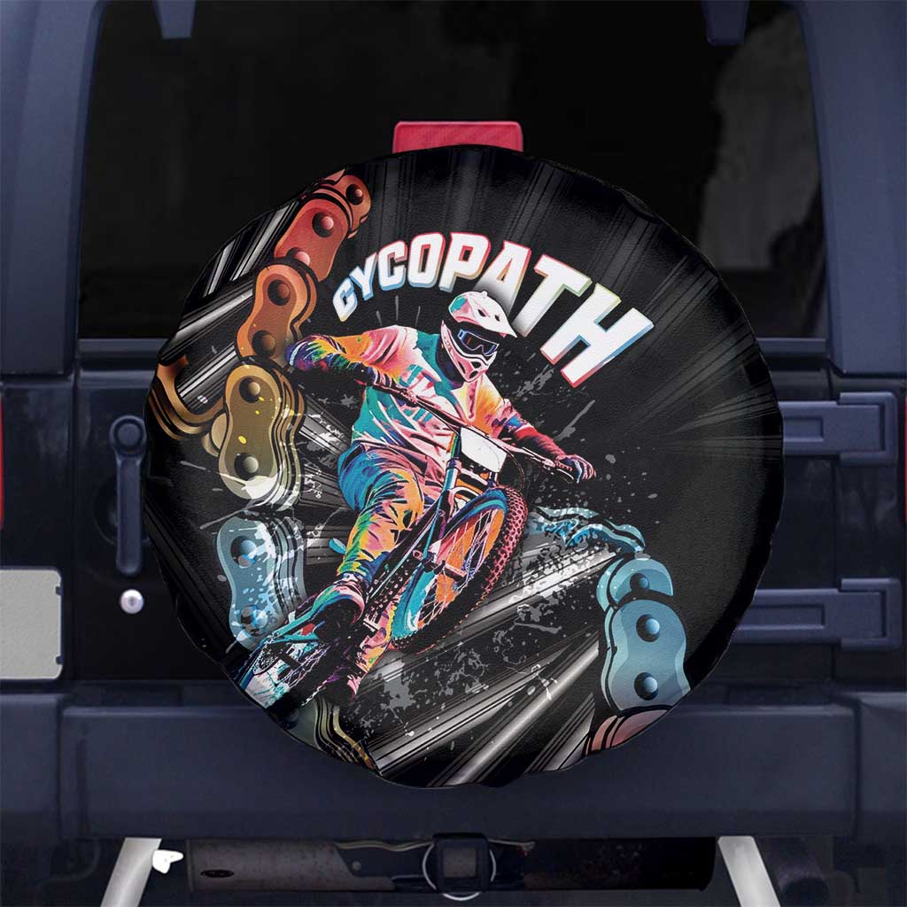 Cycopath Funny Cycling Spare Tire Cover Cycling lovers - Wonder Print Shop