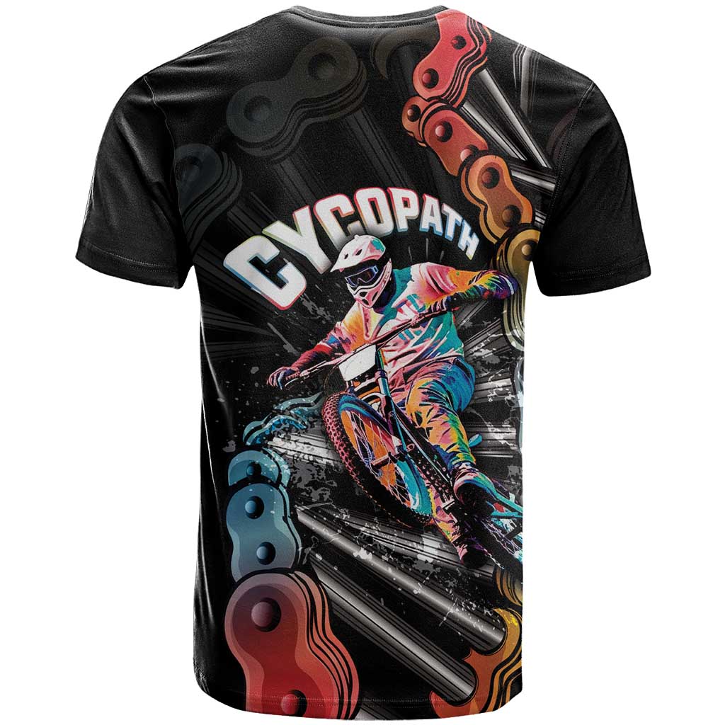 Cycopath Funny Cycling T Shirt Cycling lovers - Wonder Print Shop