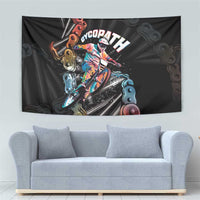 Cycopath Funny Cycling Tapestry Cycling lovers - Wonder Print Shop