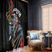 Cycopath Funny Cycling Window Curtain Cycling lovers - Wonder Print Shop