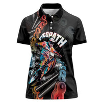 Cycopath Funny Cycling Women Polo Shirt Cycling lovers - Wonder Print Shop