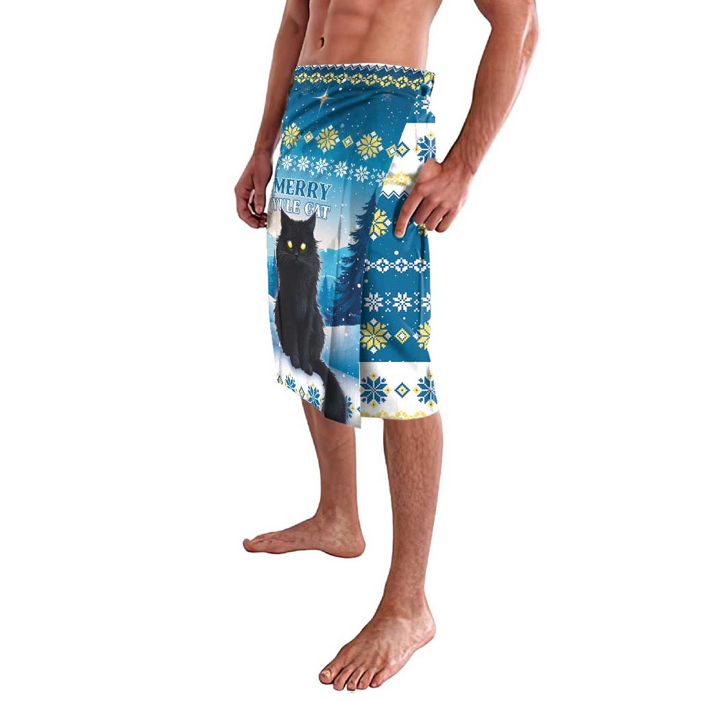 Merry Christmas Yule Cat Lavalava Icelandic Folklore Jolakotturinn LT05 - Wonder Print Shop