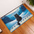 Merry Christmas Yule Cat Rubber Doormat Icelandic Folklore Jolakotturinn LT05 - Wonder Print Shop