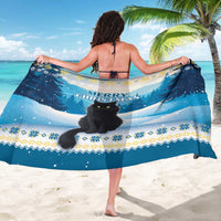 Merry Christmas Yule Cat Sarong Icelandic Folklore Jolakotturinn LT05 - Wonder Print Shop