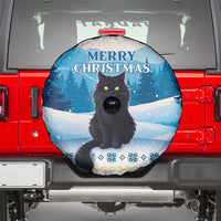 Merry Christmas Yule Cat Spare Tire Cover Icelandic Folklore Jolakotturinn LT05 - Wonder Print Shop