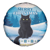 Merry Christmas Yule Cat Spare Tire Cover Icelandic Folklore Jolakotturinn LT05 - Wonder Print Shop