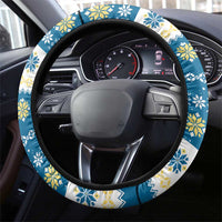 Merry Christmas Yule Cat Steering Wheel Cover Icelandic Folklore Jolakotturinn LT05 - Wonder Print Shop
