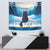 Merry Christmas Yule Cat Tapestry Icelandic Folklore Jolakotturinn LT05 - Wonder Print Shop