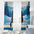 Merry Christmas Yule Cat Window Curtain Icelandic Folklore Jolakotturinn LT05 - Wonder Print Shop