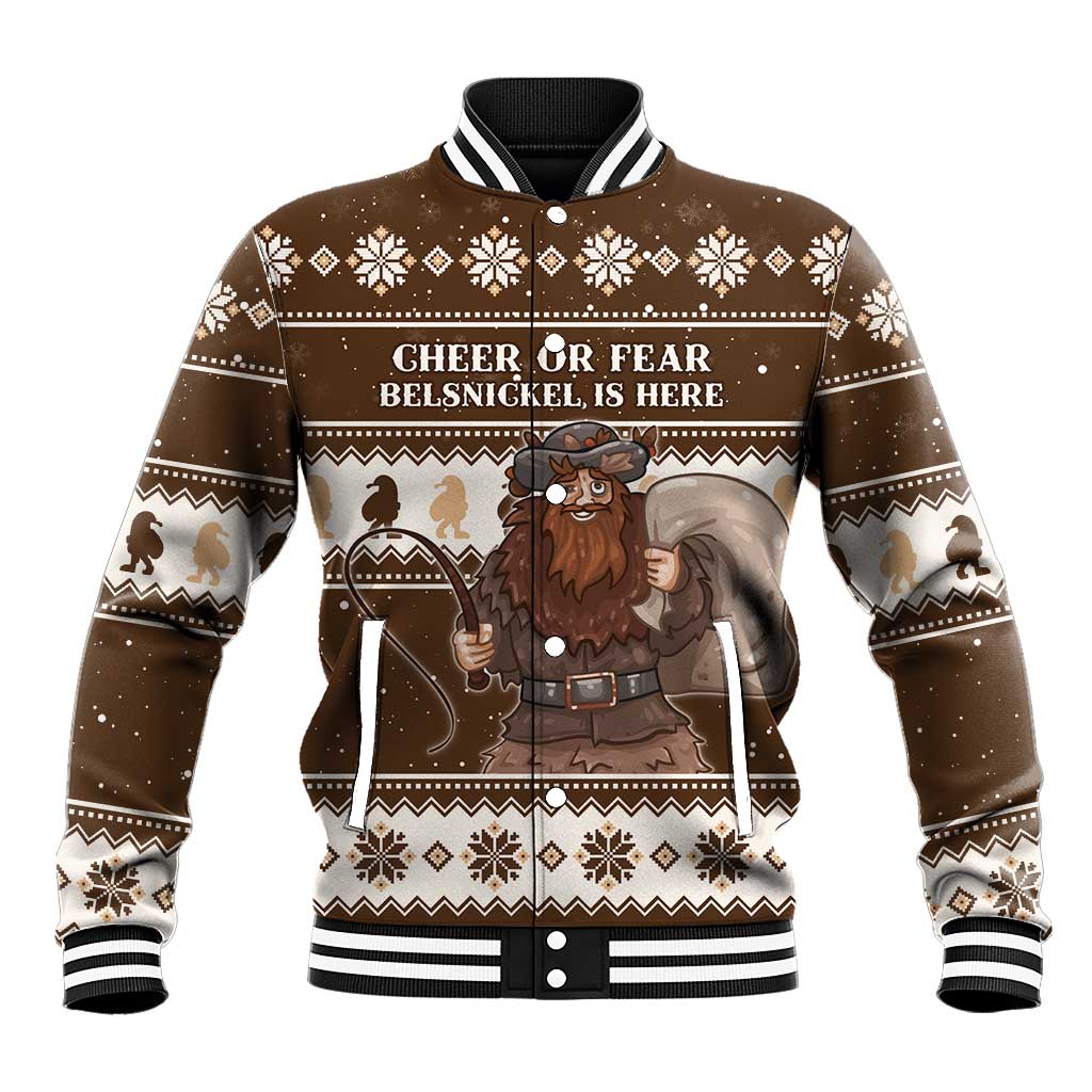 Funny Christmas Belsnickel Baseball Jacket Impish Or Admirable LT05 - Wonder Print Shop