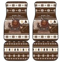 Funny Christmas Belsnickel Car Mats Impish Or Admirable LT05 - Wonder Print Shop