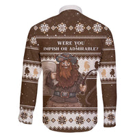 Funny Christmas Belsnickel Family Matching Summer Maxi Dress and Hawaiian Shirt Impish Or Admirable LT05 - Wonder Print Shop