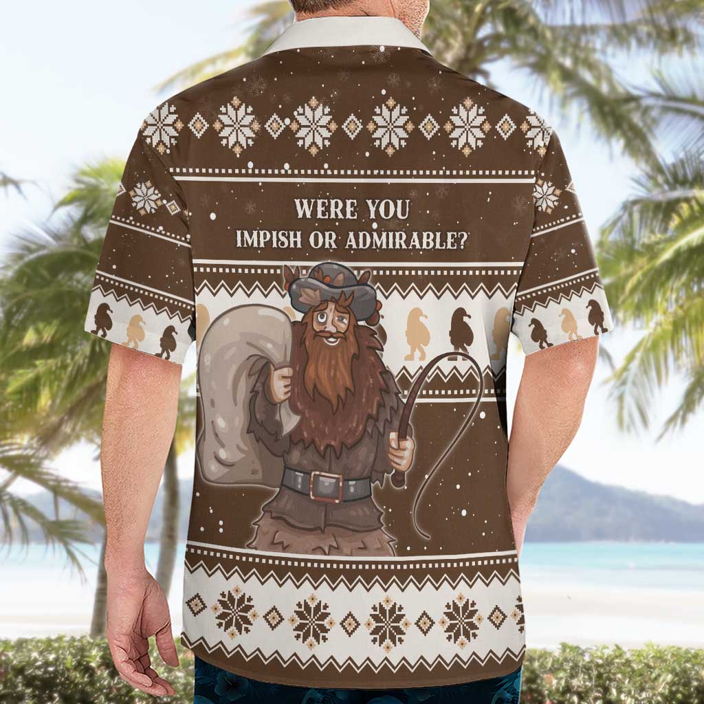 Funny Christmas Belsnickel Hawaiian Shirt Impish Or Admirable LT05 - Wonder Print Shop