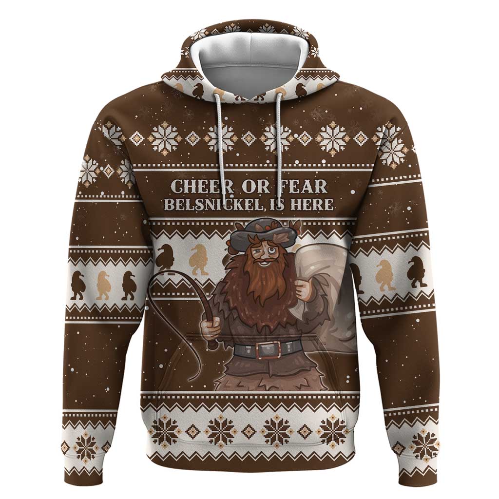 Funny Christmas Belsnickel Hoodie Impish Or Admirable LT05 - Wonder Print Shop