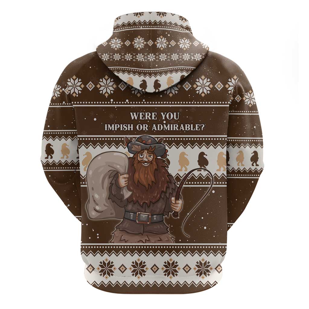 Funny Christmas Belsnickel Hoodie Impish Or Admirable LT05 - Wonder Print Shop