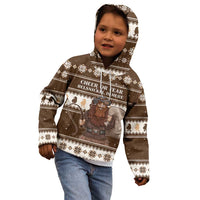 Funny Christmas Belsnickel Kid Hoodie Impish Or Admirable LT05 - Wonder Print Shop