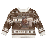 Funny Christmas Belsnickel Kid Ugly Christmas Sweater Impish Or Admirable LT05 - Wonder Print Shop