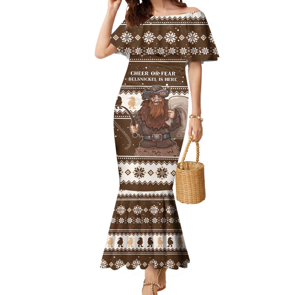 Funny Christmas Belsnickel Mermaid Dress Impish Or Admirable LT05 - Wonder Print Shop