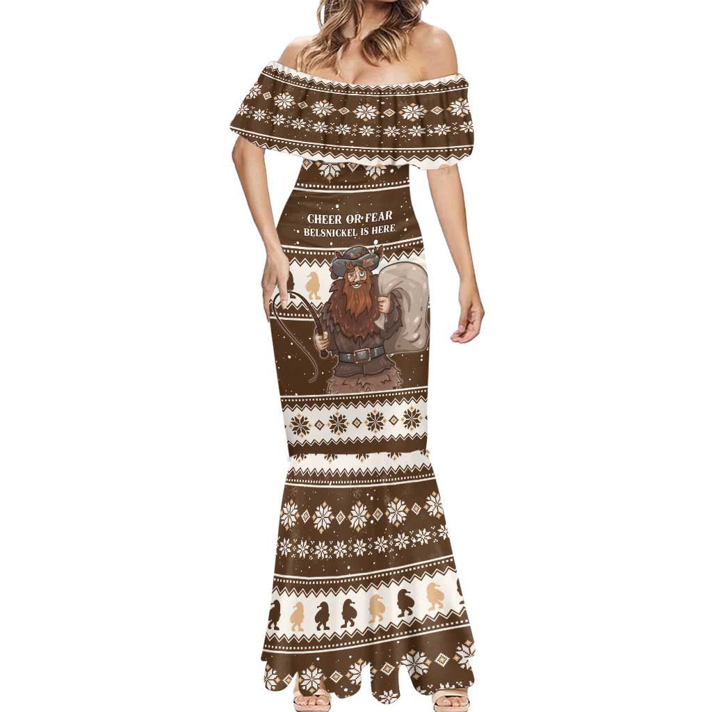 Funny Christmas Belsnickel Mermaid Dress Impish Or Admirable LT05 - Wonder Print Shop