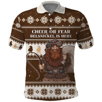 Funny Christmas Belsnickel Polo Shirt Impish Or Admirable LT05 - Wonder Print Shop