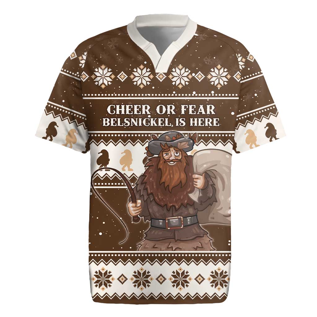 Funny Christmas Belsnickel Rugby Jersey Impish Or Admirable LT05 - Wonder Print Shop