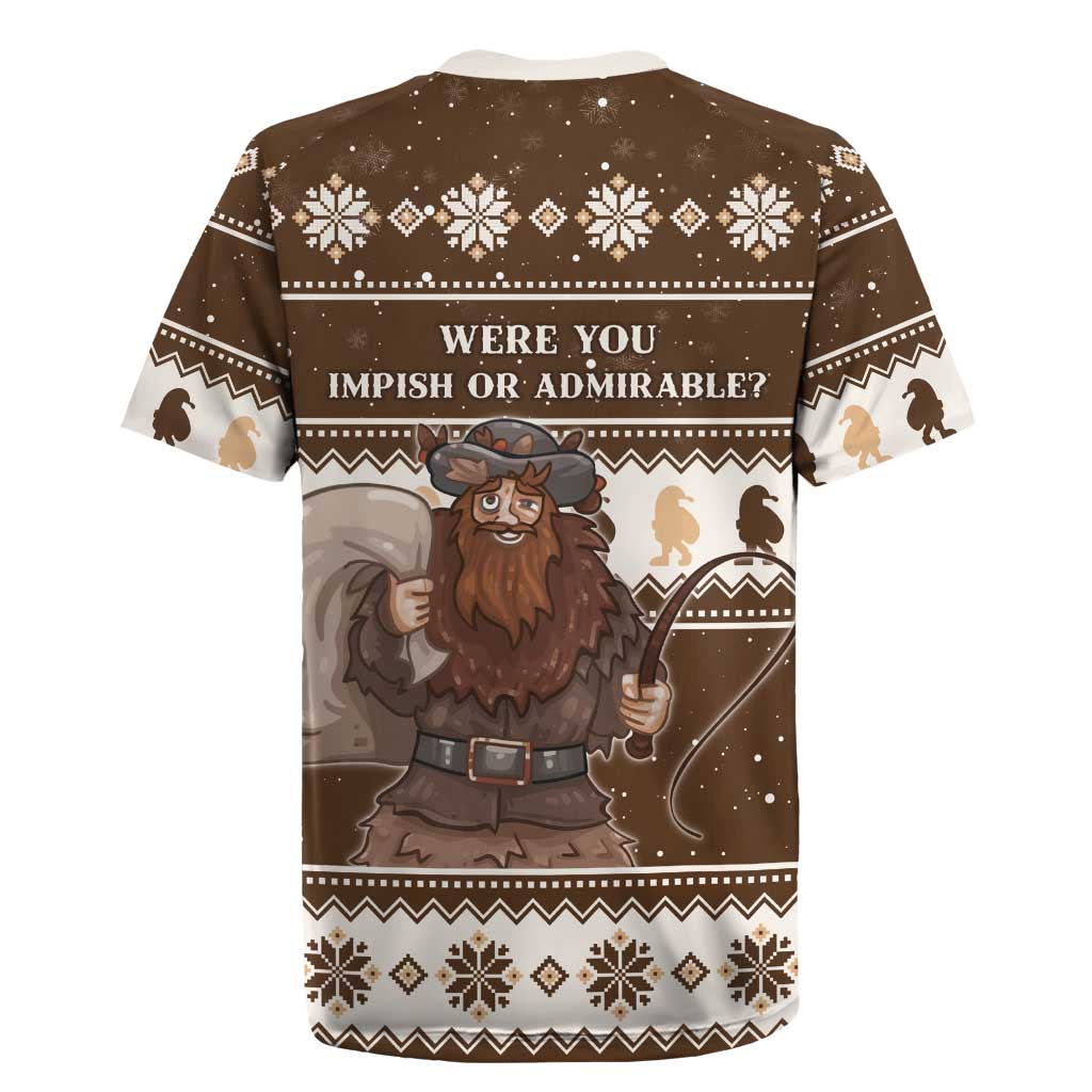 Funny Christmas Belsnickel Rugby Jersey Impish Or Admirable LT05 - Wonder Print Shop