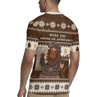 Funny Christmas Belsnickel Rugby Jersey Impish Or Admirable LT05 - Wonder Print Shop