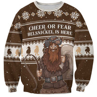Funny Christmas Belsnickel Sweatshirt Impish Or Admirable LT05 - Wonder Print Shop
