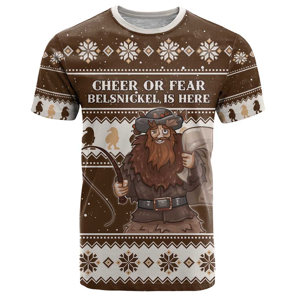 Funny Christmas Belsnickel T Shirt Impish Or Admirable LT05 - Wonder Print Shop