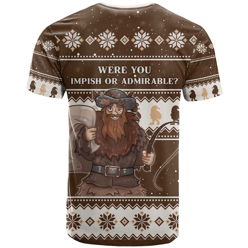 Funny Christmas Belsnickel T Shirt Impish Or Admirable LT05 - Wonder Print Shop