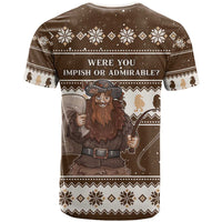 Funny Christmas Belsnickel T Shirt Impish Or Admirable LT05 - Wonder Print Shop