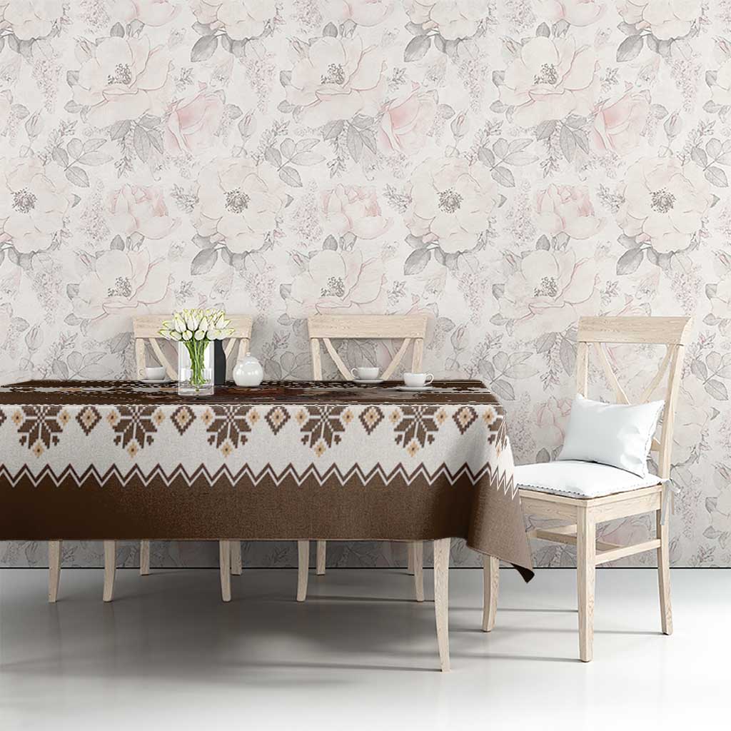 Funny Christmas Belsnickel Tablecloth Impish Or Admirable LT05 - Wonder Print Shop