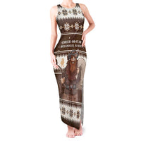 Funny Christmas Belsnickel Tank Maxi Dress Impish Or Admirable LT05 - Wonder Print Shop