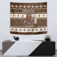 Funny Christmas Belsnickel Tapestry Impish Or Admirable LT05 - Wonder Print Shop