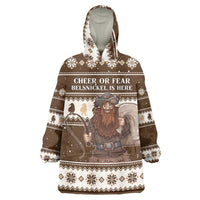 Funny Christmas Belsnickel Wearable Blanket Hoodie Impish Or Admirable LT05 - Wonder Print Shop