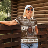 Funny Christmas Belsnickel Women Polo Shirt Impish Or Admirable LT05 - Wonder Print Shop