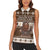 Funny Christmas Belsnickel Women Sleeveless Polo Shirt Impish Or Admirable LT05 - Wonder Print Shop