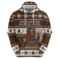 Funny Christmas Belsnickel Zip Hoodie Impish Or Admirable LT05 - Wonder Print Shop