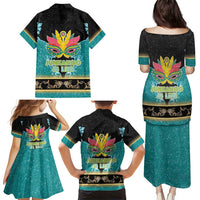 Bahamas Junkanoo Family Matching Puletasi and Hawaiian Shirt Junkanoo Is Life LT05 - Wonder Print Shop
