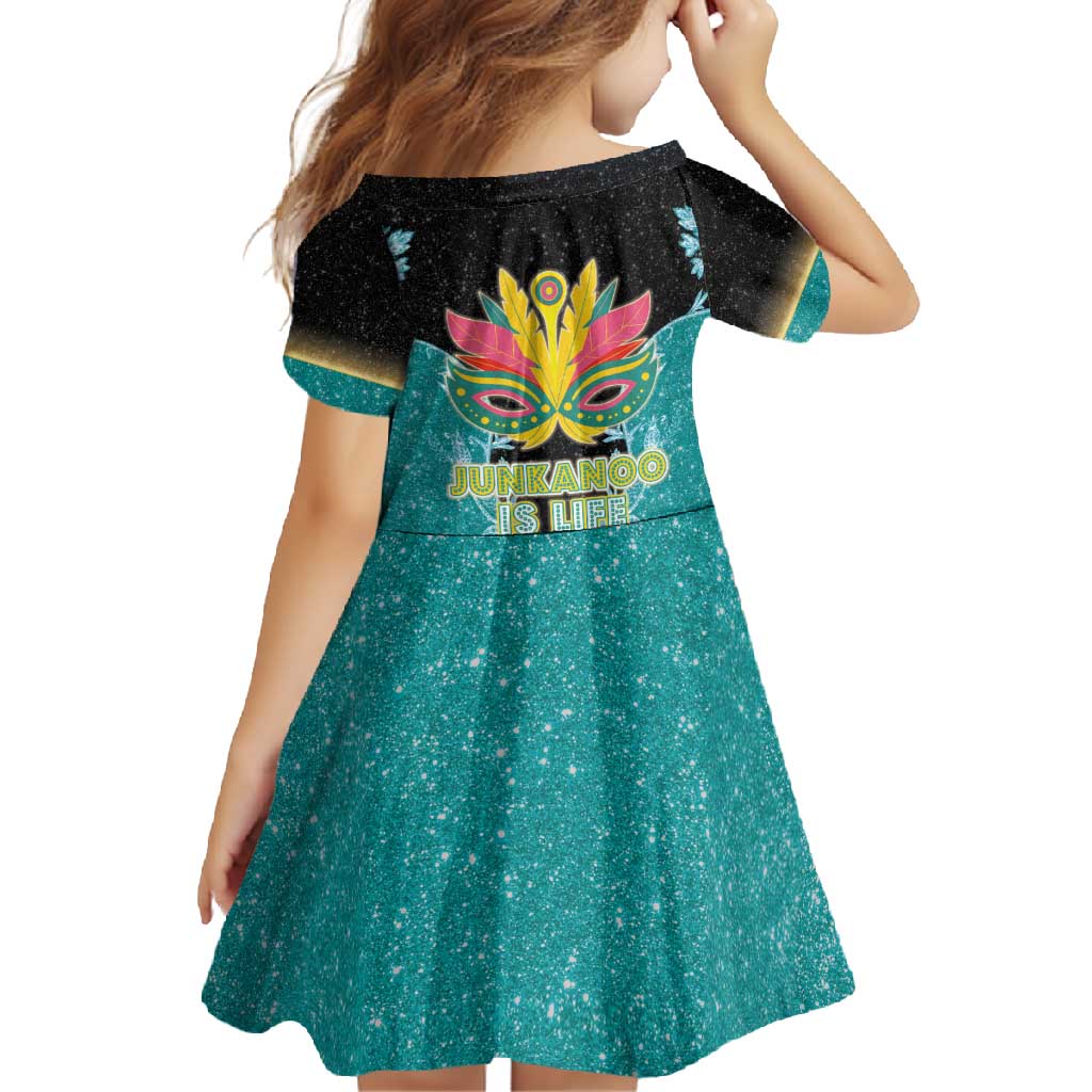 Bahamas Junkanoo Family Matching Short Sleeve Bodycon Dress and Hawaiian Shirt Junkanoo Is Life LT05 - Wonder Print Shop